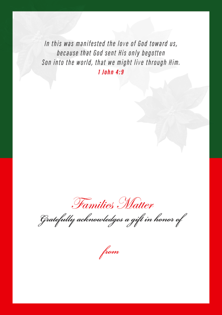 2022 Christmas Card Inner View